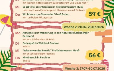 Ferienspiele Sommer 2026