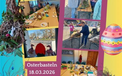 Eindrücke vom Osterbasteln