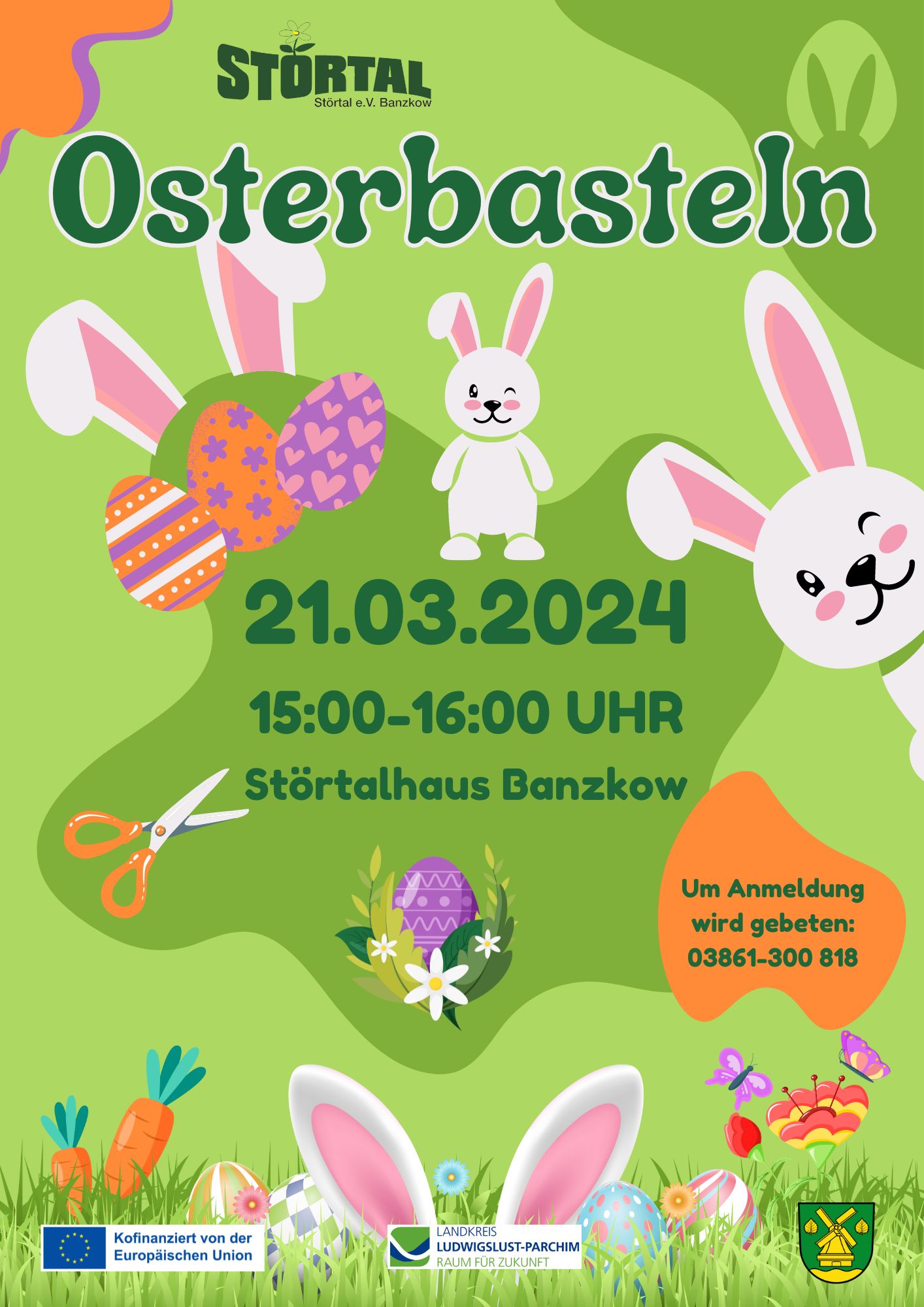 Osterbasteln im Störtalhaus Banzkow